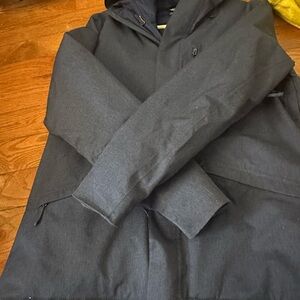 The North Face Blue Hooded Raincoat